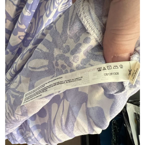 FREE PEOPLE Intimately Free Small Tiers For You Maxi Dress Cornflower Combo NWT - Picture 14 of 15